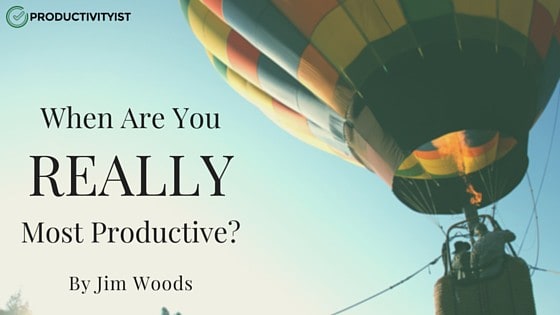 When Are YouMost Productive-