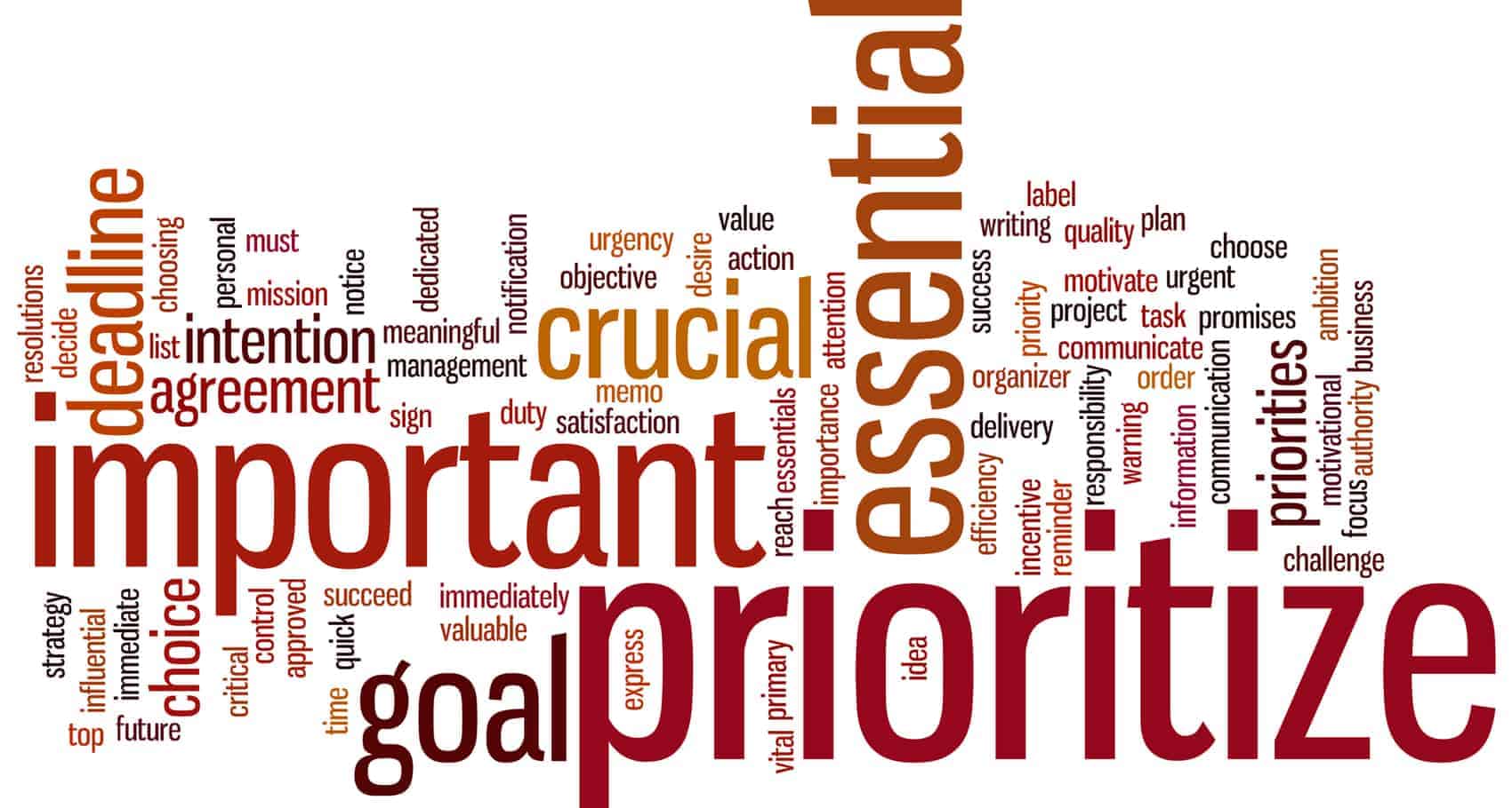 Prioritize word cloud